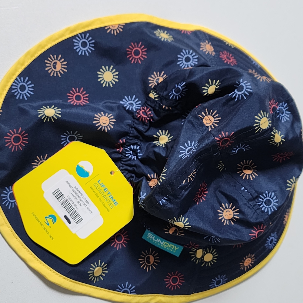 Colorful Sun Patterned Hat - Picture 2 of 8